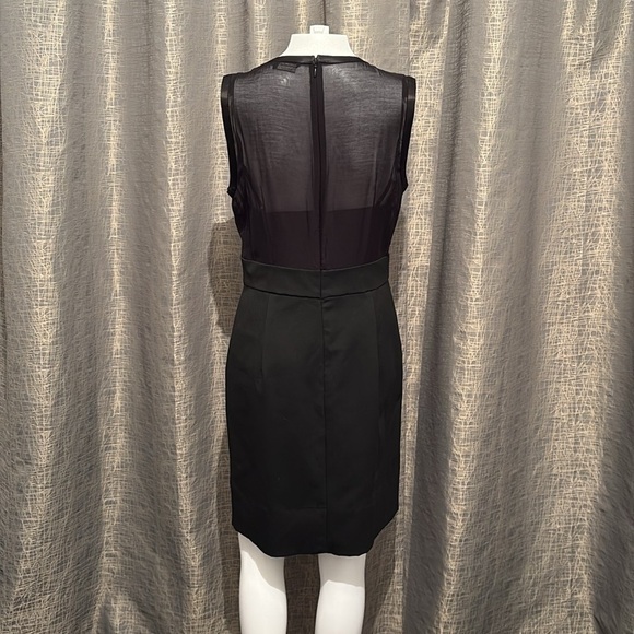 BCBGMaxAzria Black‎ Midi Dress Size 4 - Picture 4 of 11